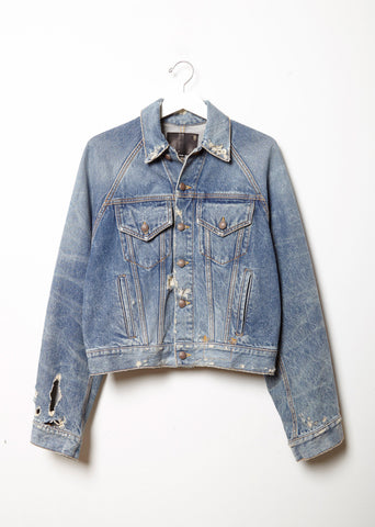 Raglan Trucker Denim Jacket by R13 - La GarÁonne – La Garçonne