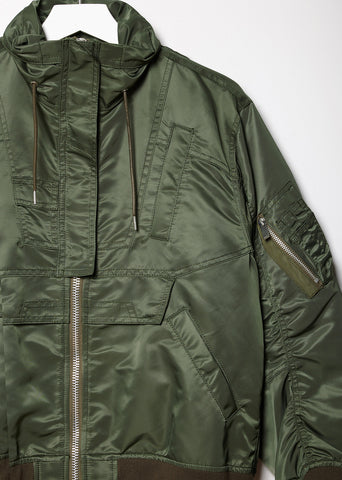 MA1 Blouson Bomber Jacket by Sacai - La Garçonne