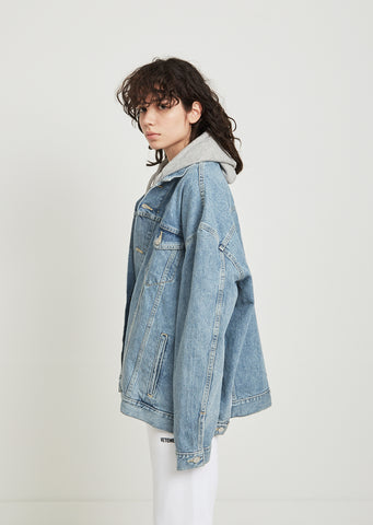 Oversized Denim Jacket by Vetements- La Garçonne