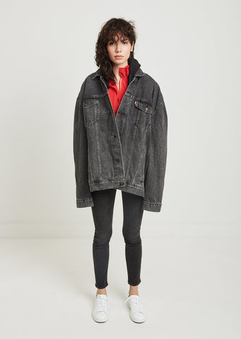 Oversized Denim Jacket by Vetements- La Garçonne