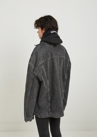 Oversized Denim Jacket by Vetements- La Garçonne