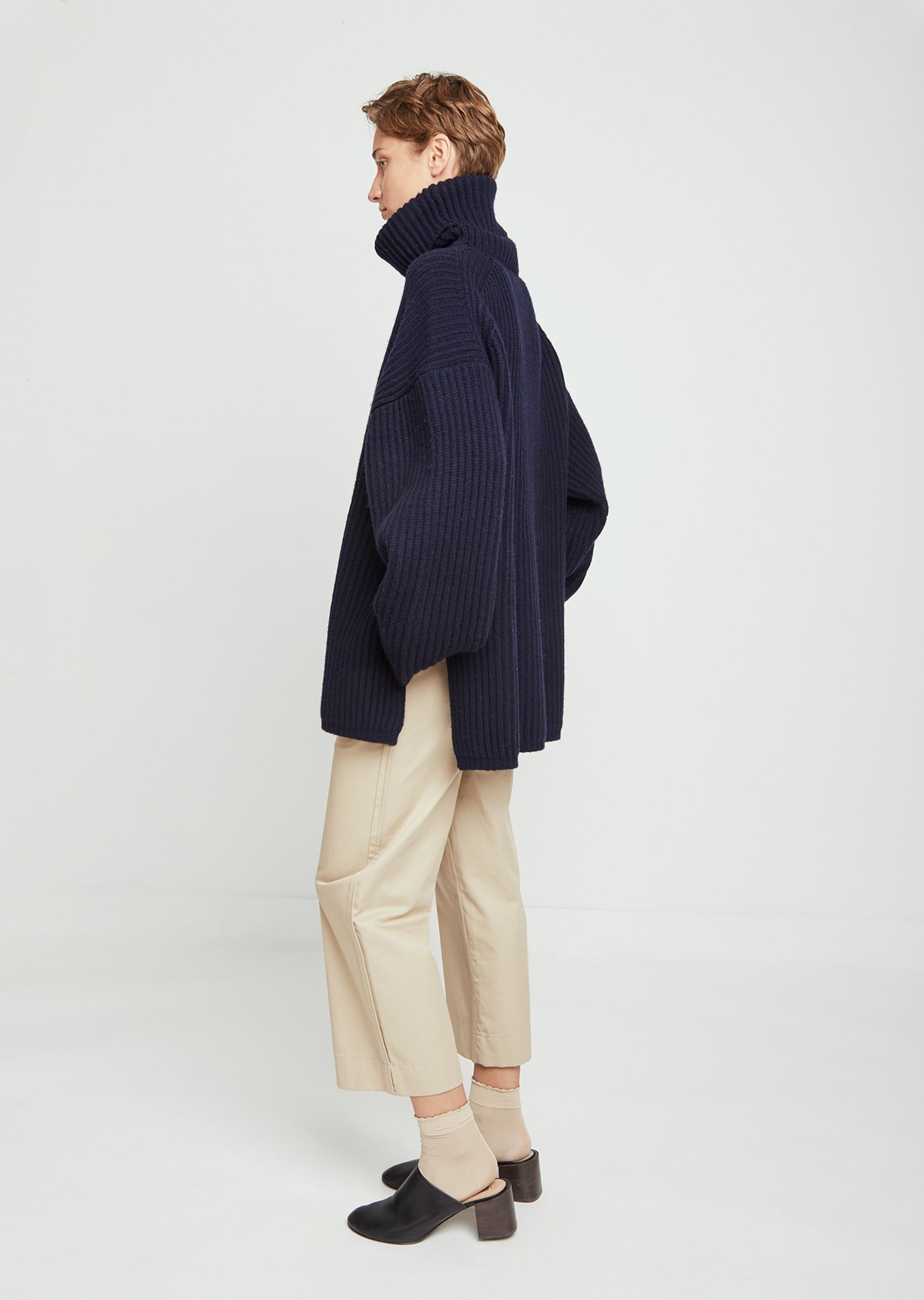 Chunky Wool Turtleneck Sweater by Acne Studios- La Garçonne