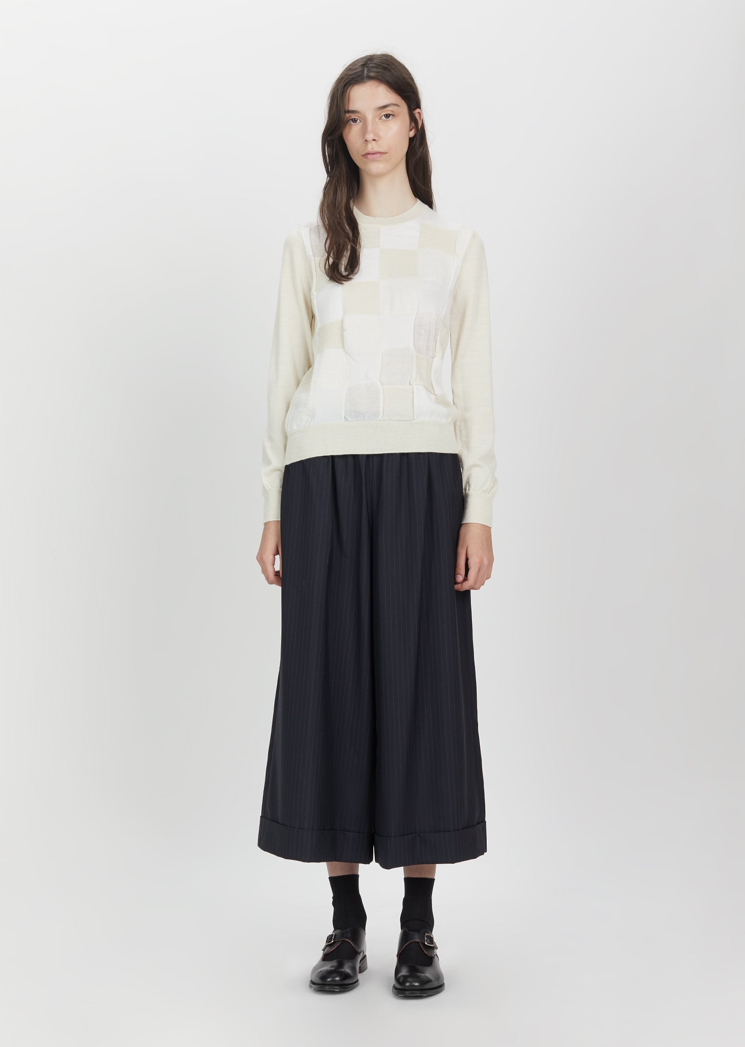 Wool Stripe Drawstring Pants by Comme des Garçons Comme des Garçons- La ...