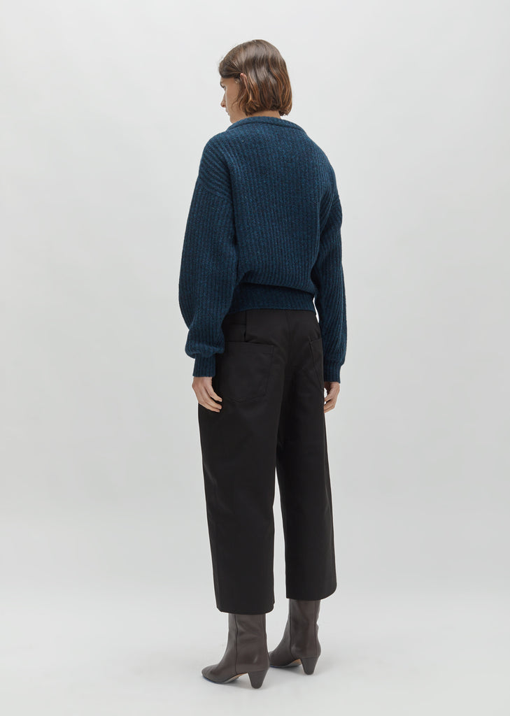 Shetland Large V-Neck Sweater by Lemaire - La Garçonne