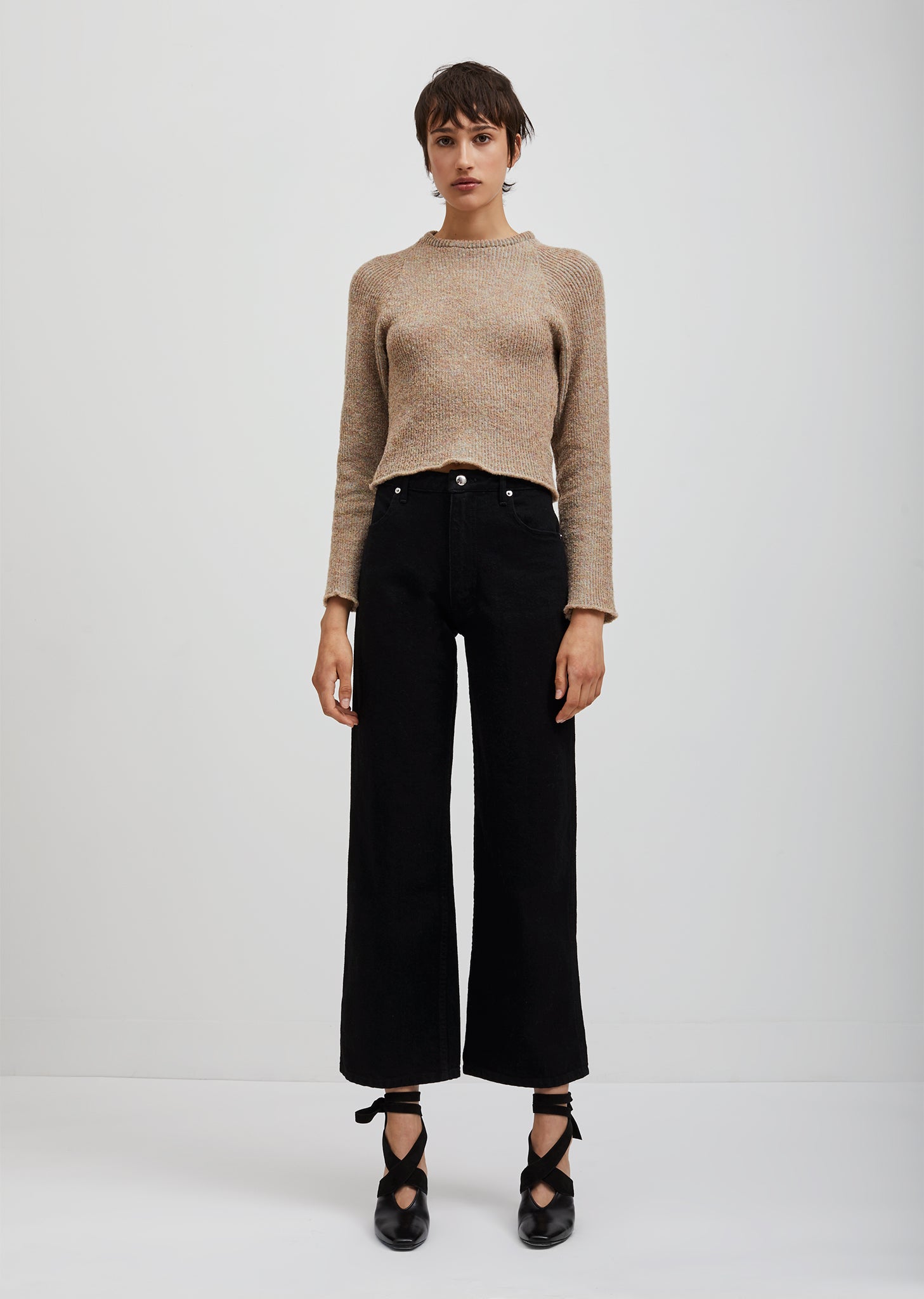 Wide Leg El Jeans by Eckhaus Latta- La Garçonne