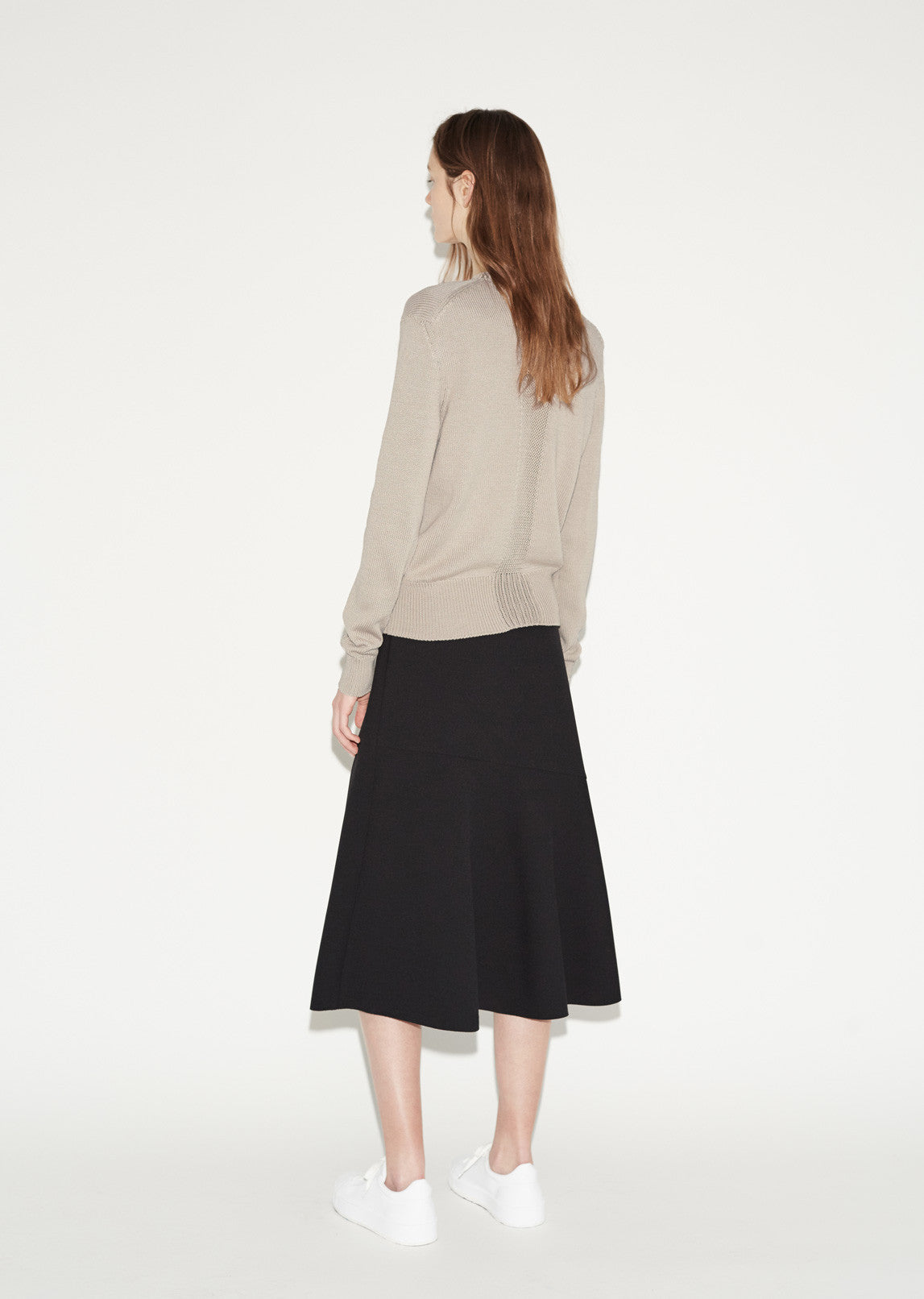 Cotton V-Neck Sweater by Jil Sander - La Garçonne