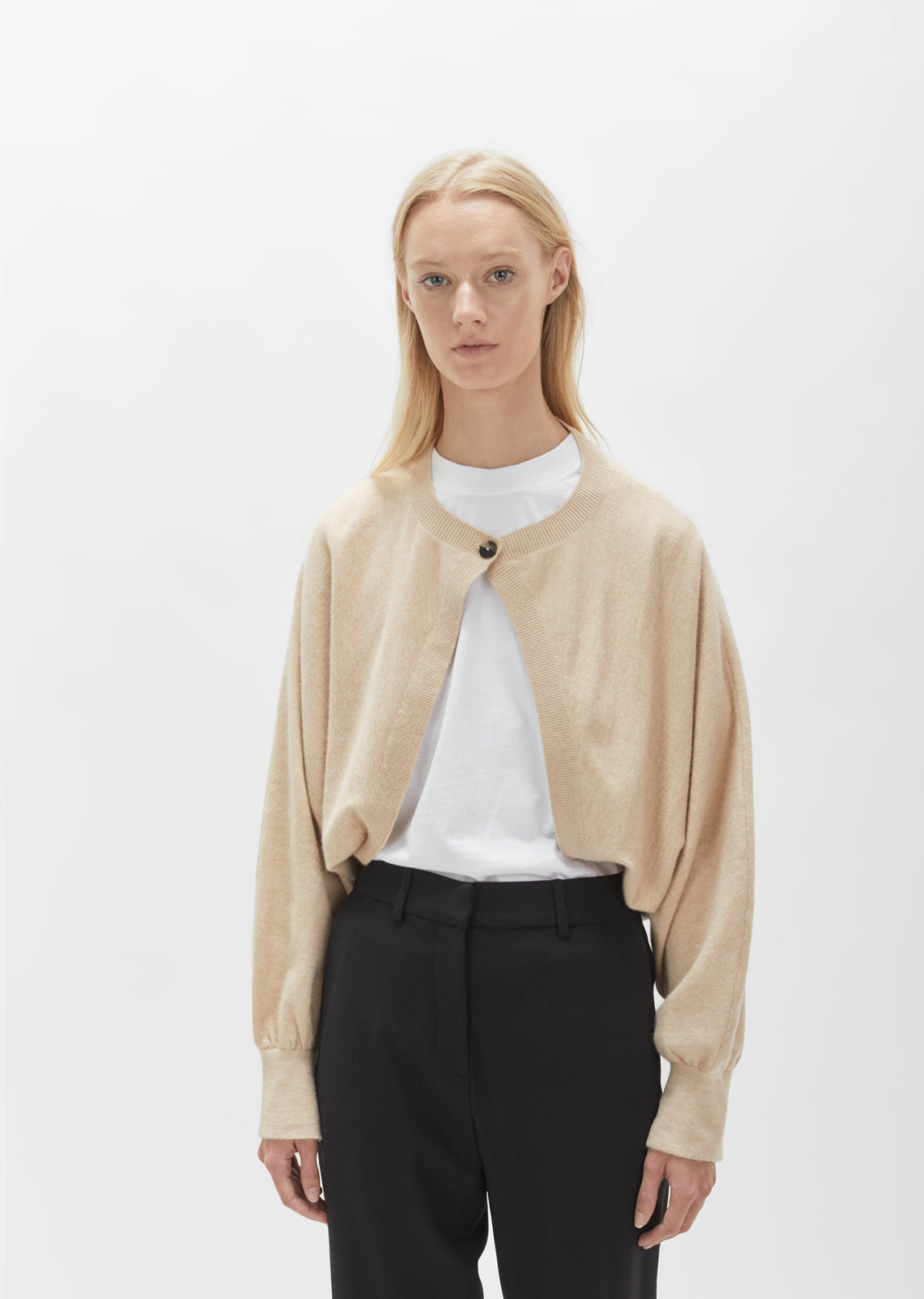 Blush Knit Cardigan by J.W. Anderson- La Garçonne