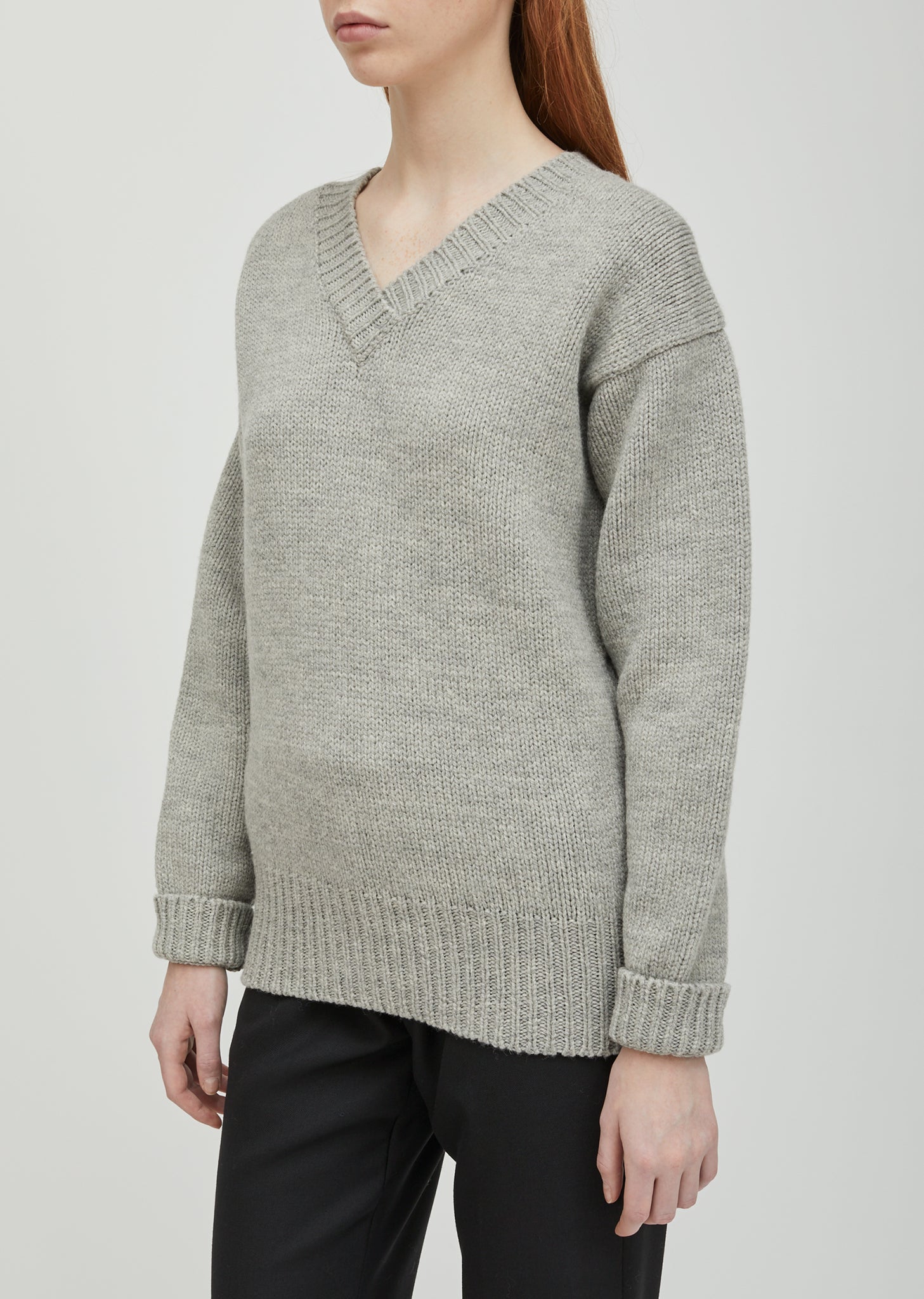 British Merino Oversized Sweater by MHL by Margaret Howell- La