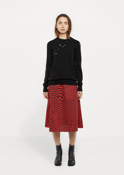 Cotton Poplin Midi Skirt by Yang Li - La Garçonne