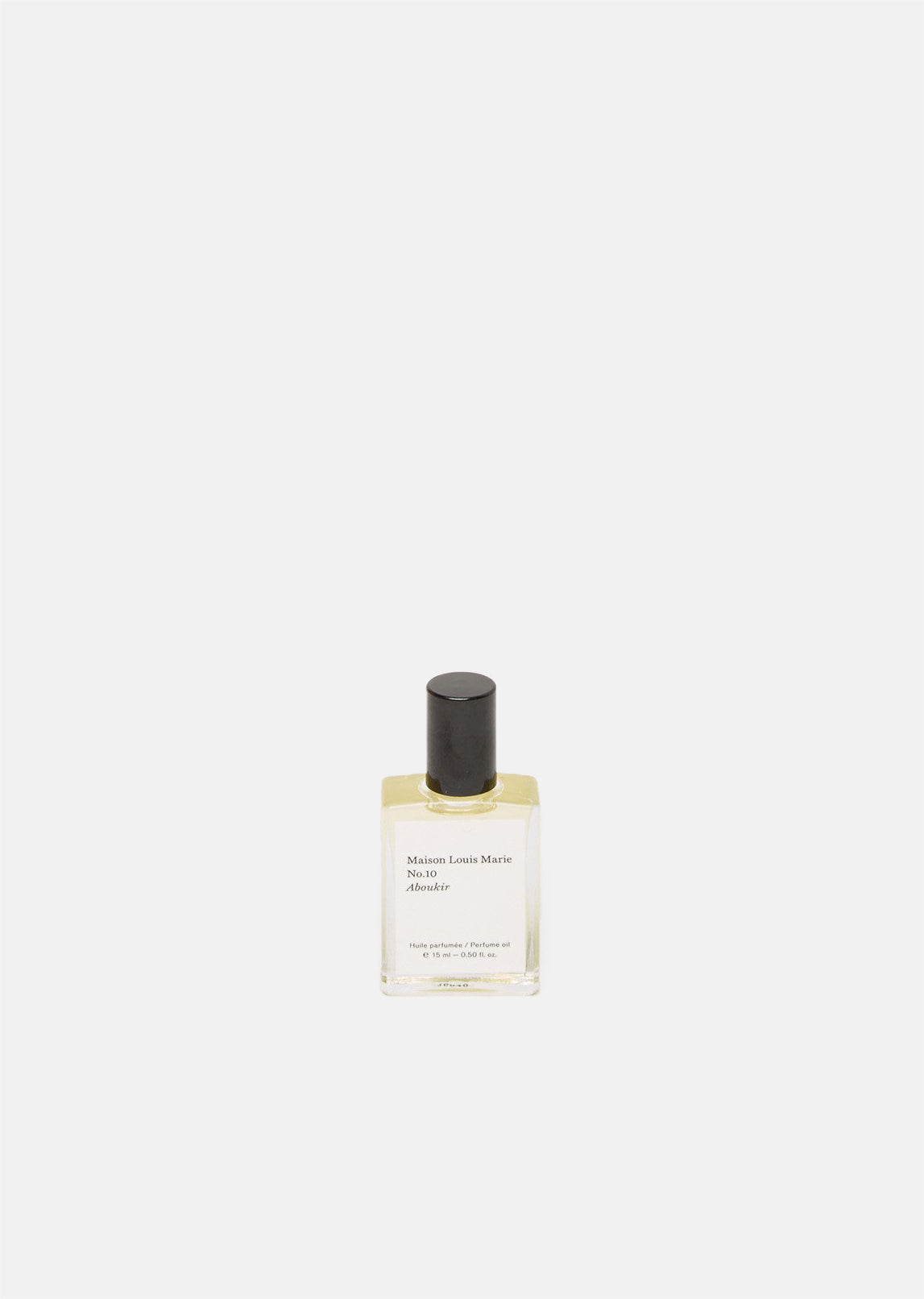 No.10 Aboukir Perfume Oil by Maison Louis Marie - La GarÁonne – La Garçonne