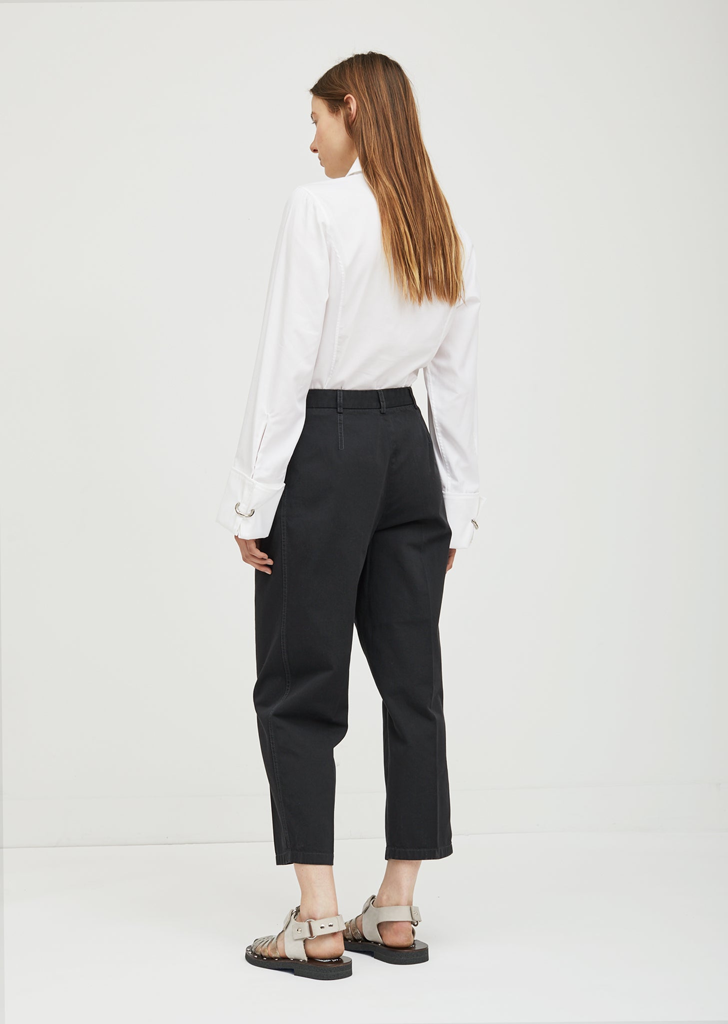 Tabea Crop Chino Pant by Acne Studios- La Garçonne