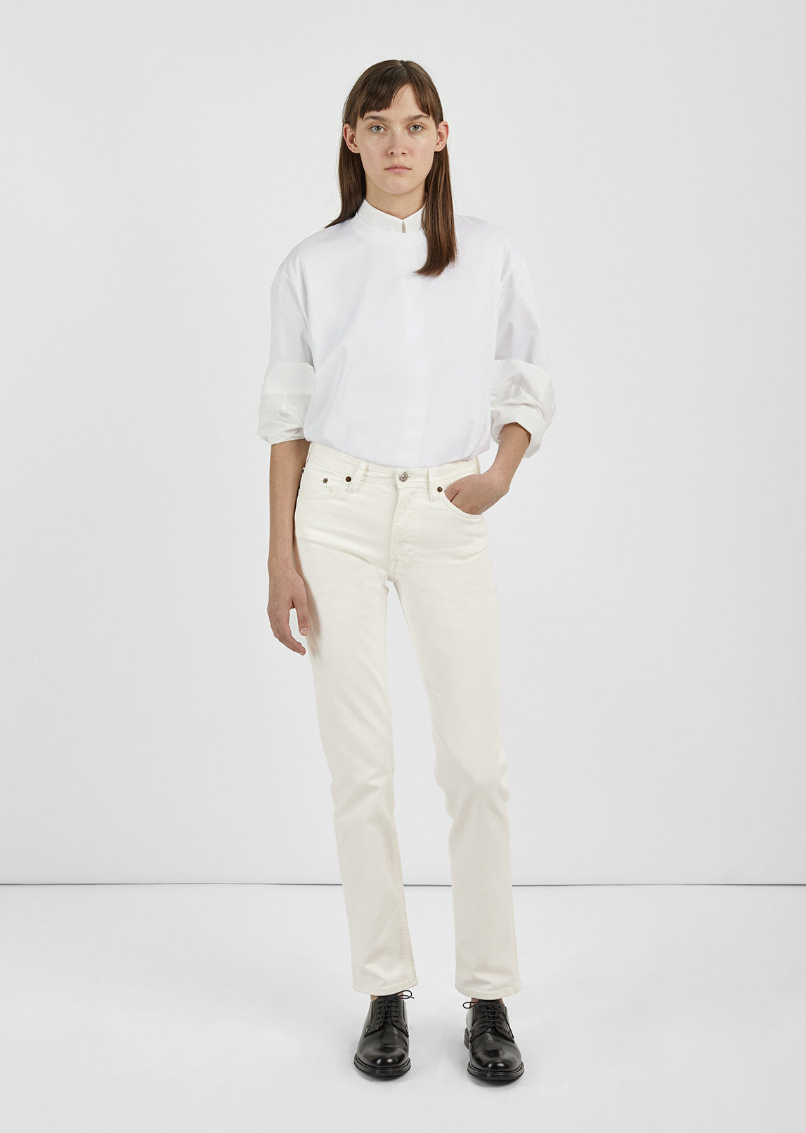 South White Jeans 32 by Acne Studios- La Garçonne