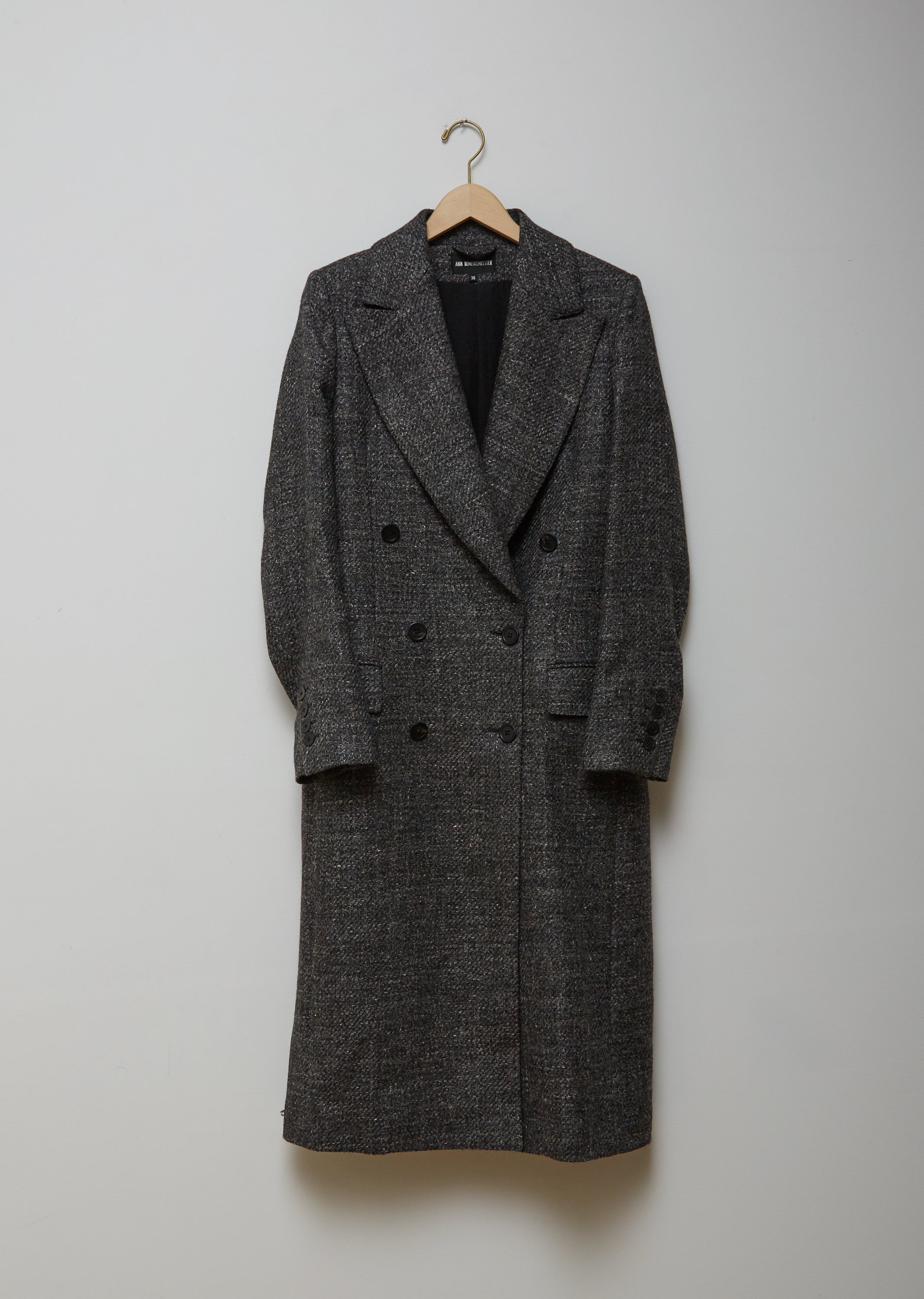 Long Tailored Wool Coat – La Garçonne