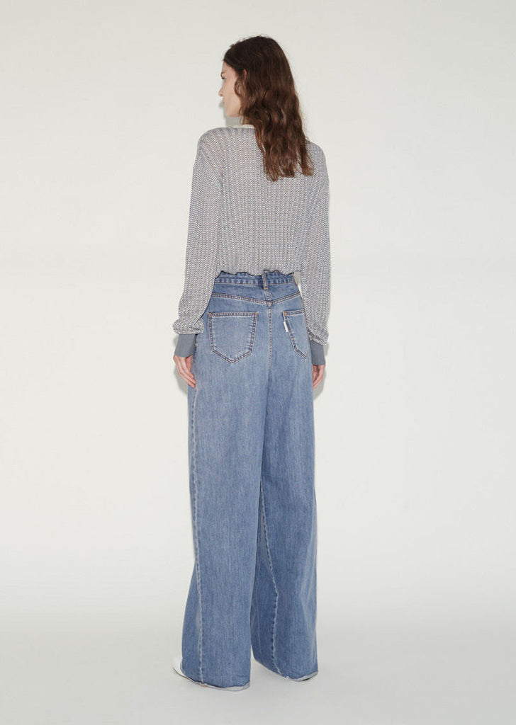 Front Pleat Jeans by Aalto - La Garçonne