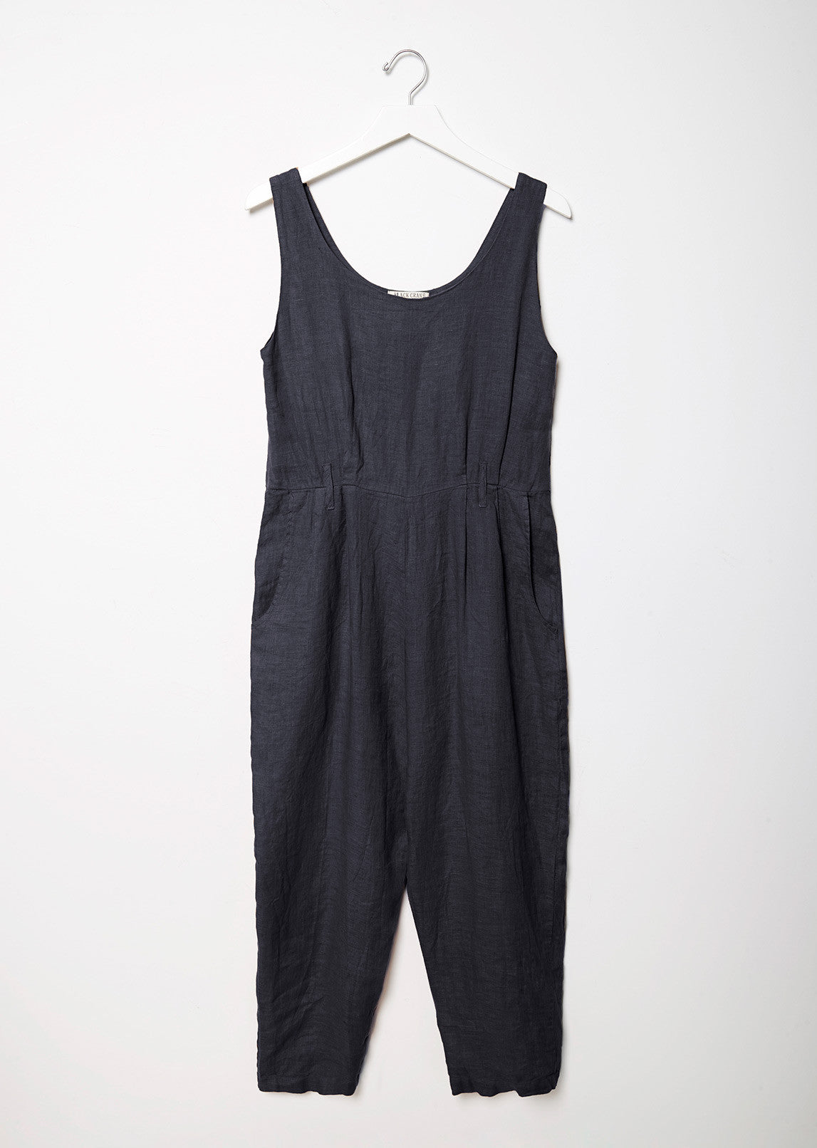 Linen Overalls by Black Crane - La Garçonne