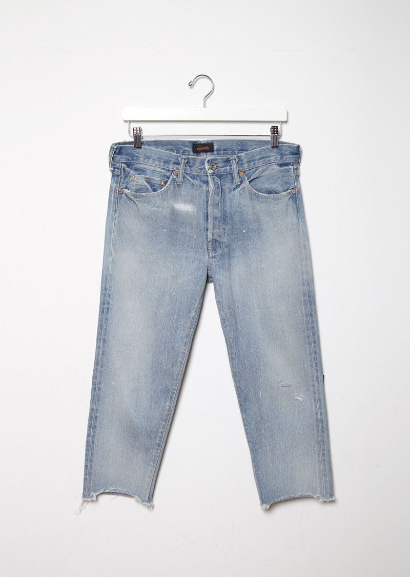Narrow Tapered Cut Selvedge Jeans by Chimala - La Garçonne