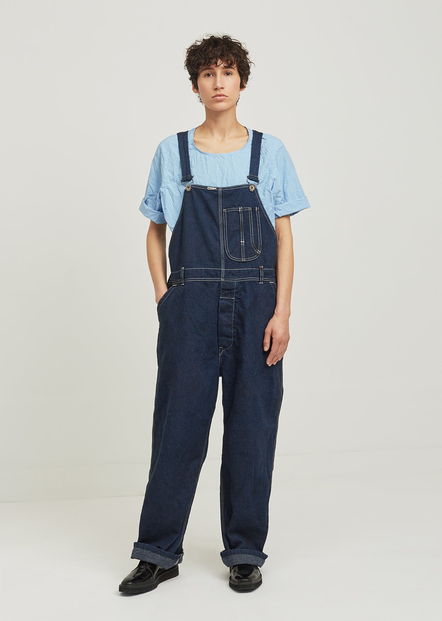 Denim Overalls by Chimala- La Garçonne