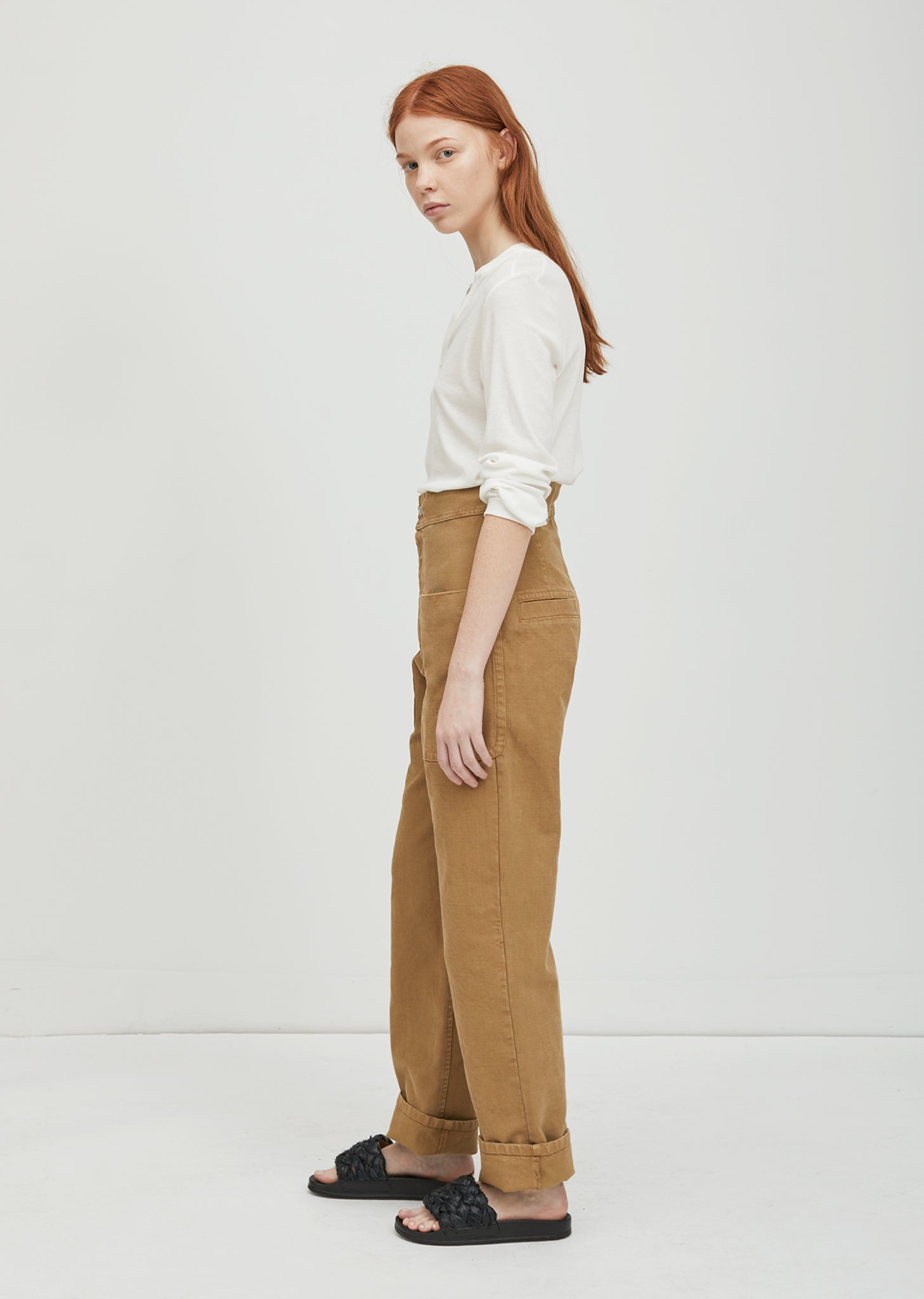 Lana Cotton Trouser by Isabel Marant Étoile- La Garçonne