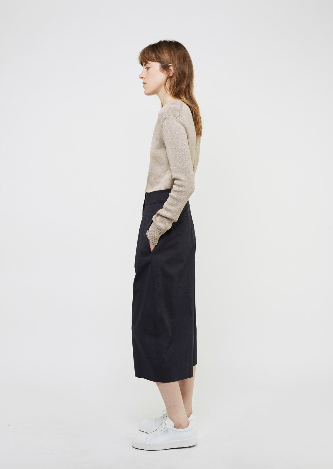 Costanzo Bermuda Trousers by Jil Sander - La Garçonne