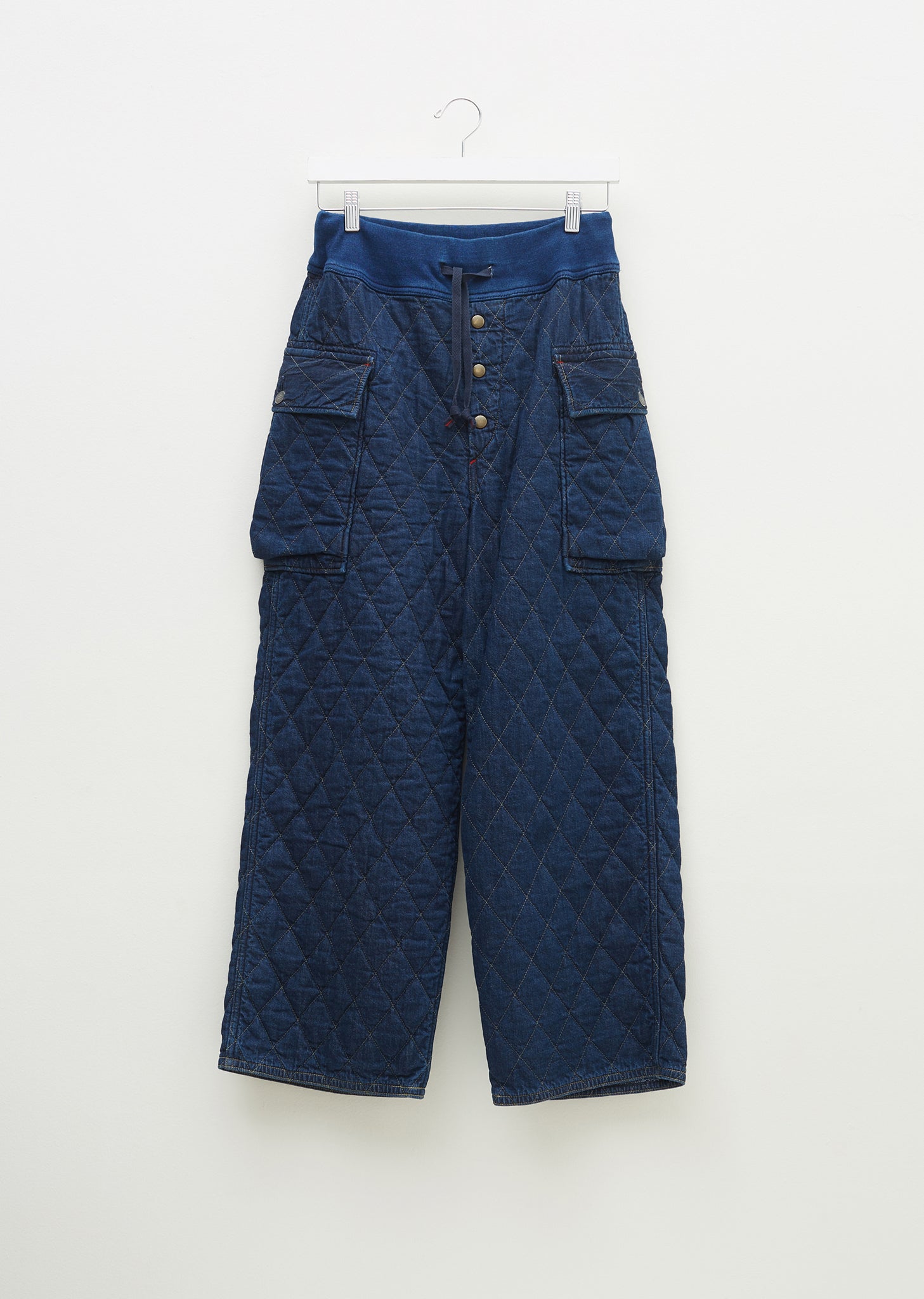 quilted cargo pants