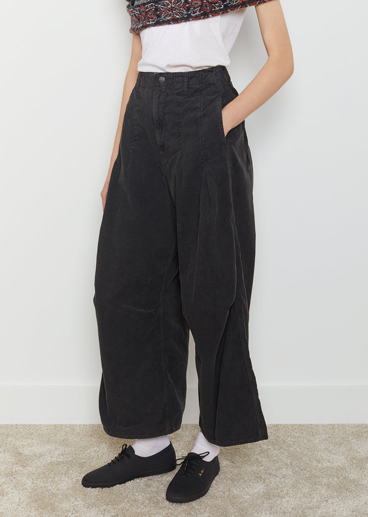 Corduroy Baggy Pants by Kapital- La Garçonne