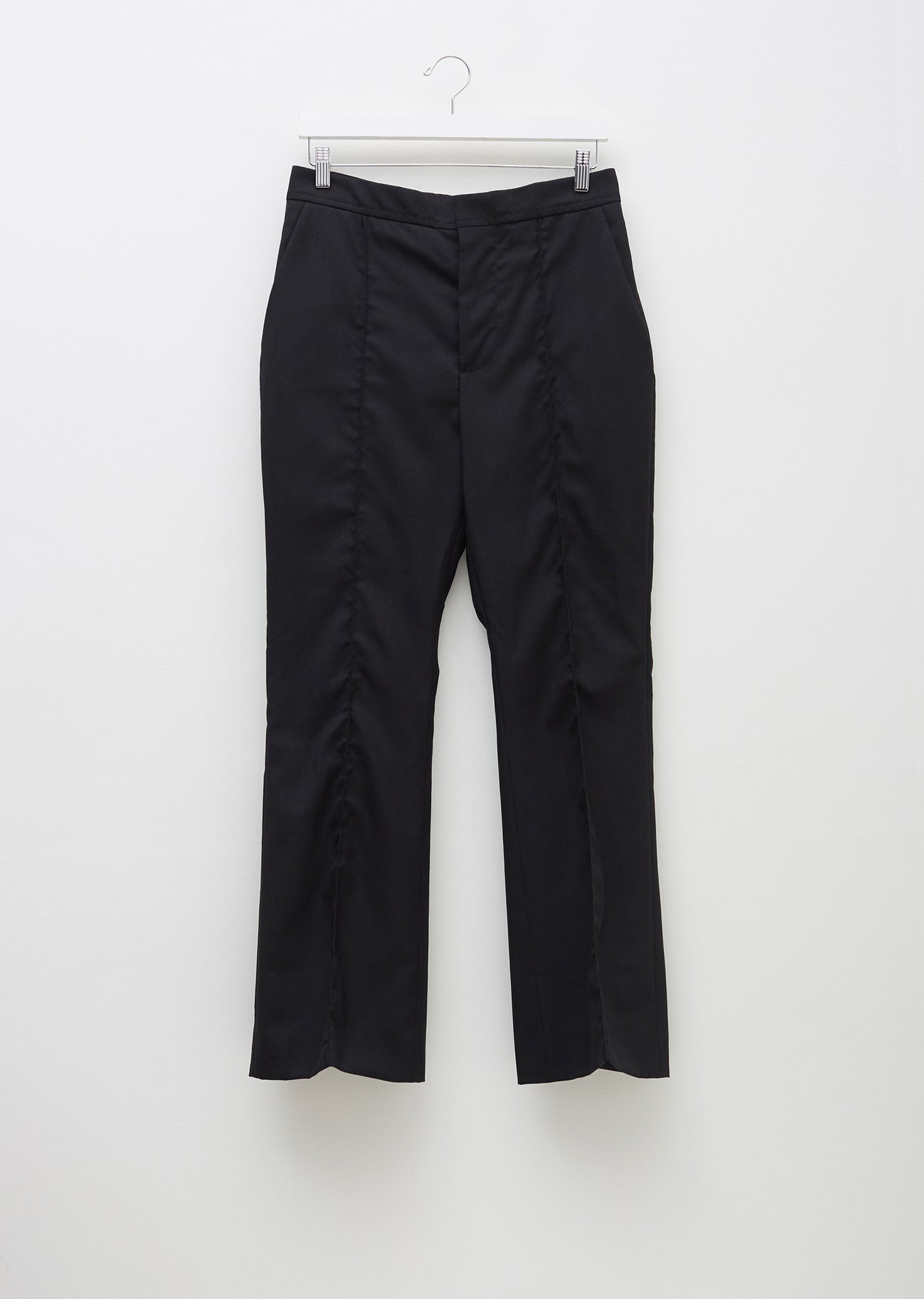 Tropical Wool Flared Trousers by Marni- La Garçonne