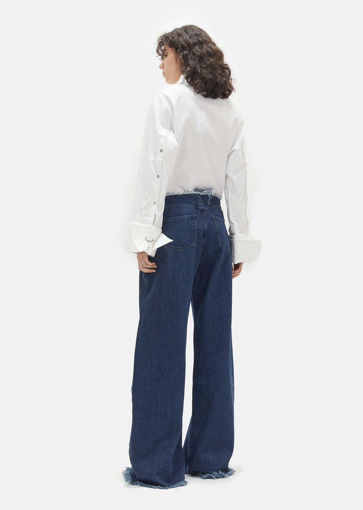 Denim Boyfriend Jeans by Marques ' Almeida- La Garçonne