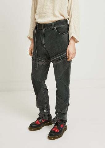 sacai denim pants タグ付き | www.tecnoaprendo.es