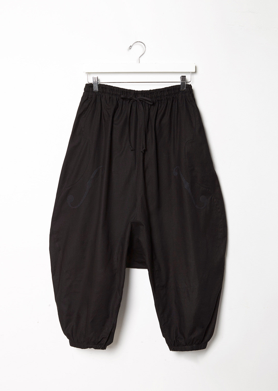 Cropped Jodhpur Cotton Pants by Undercover - La Garçonne