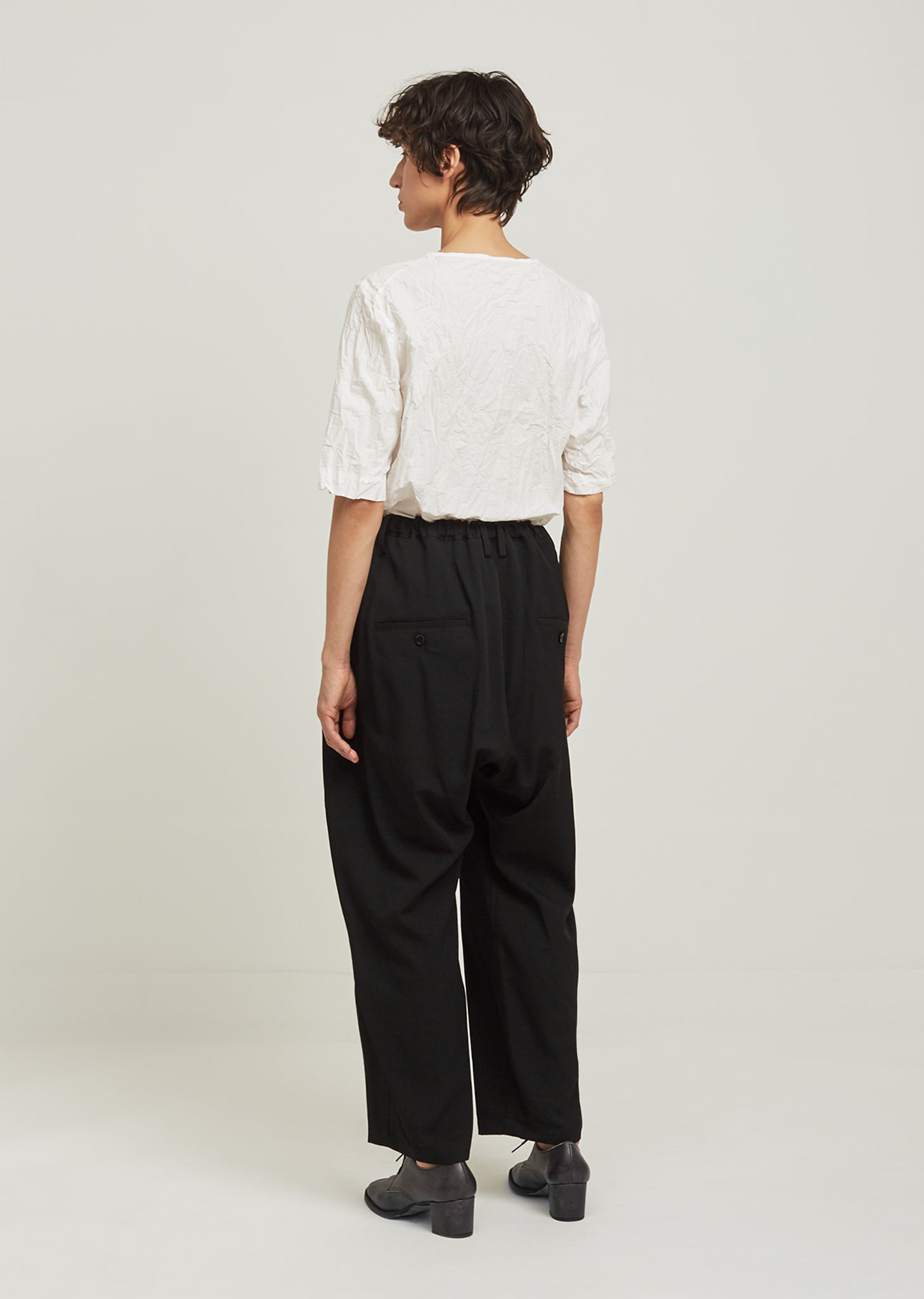 S´yte wool 100% Gabardine Culotte PANTS 【絶品】 メンズ