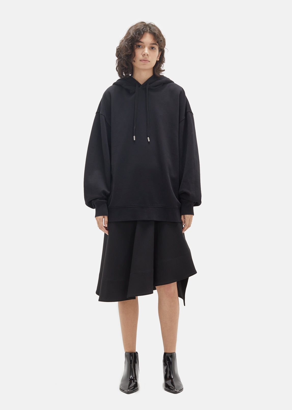 Yala Cotton Fleece Sweatshirt by Acne Studios- La Garçonne