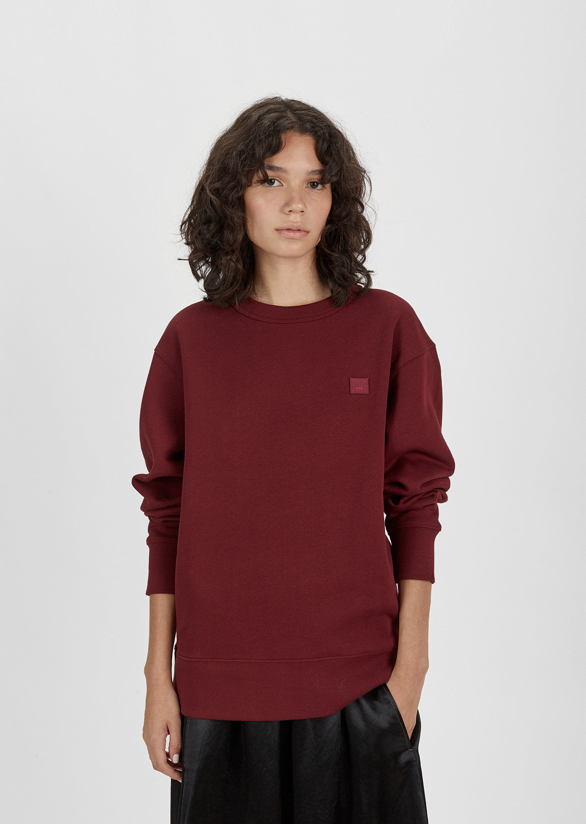 Fairview Face Sweatshirt by Acne Studios- La Garçonne