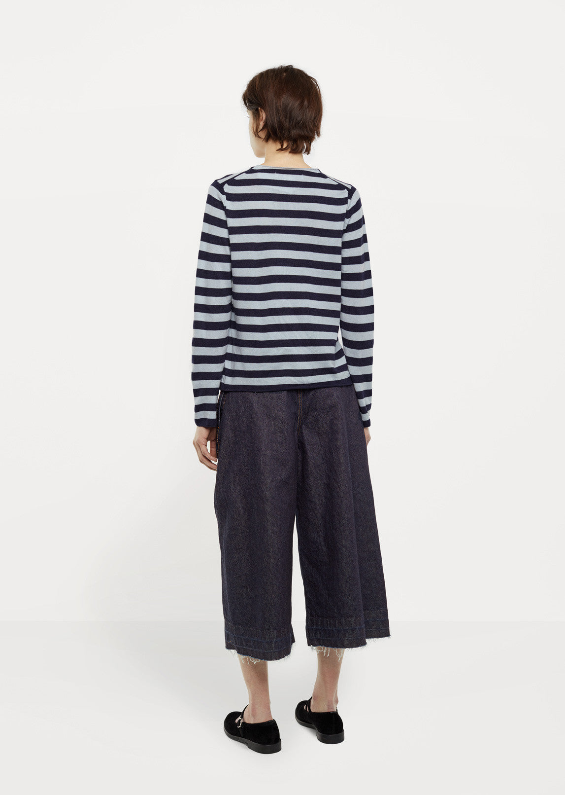 Striped Crewneck Pullover by Comme des Garçons Comme des Garçons - La ...