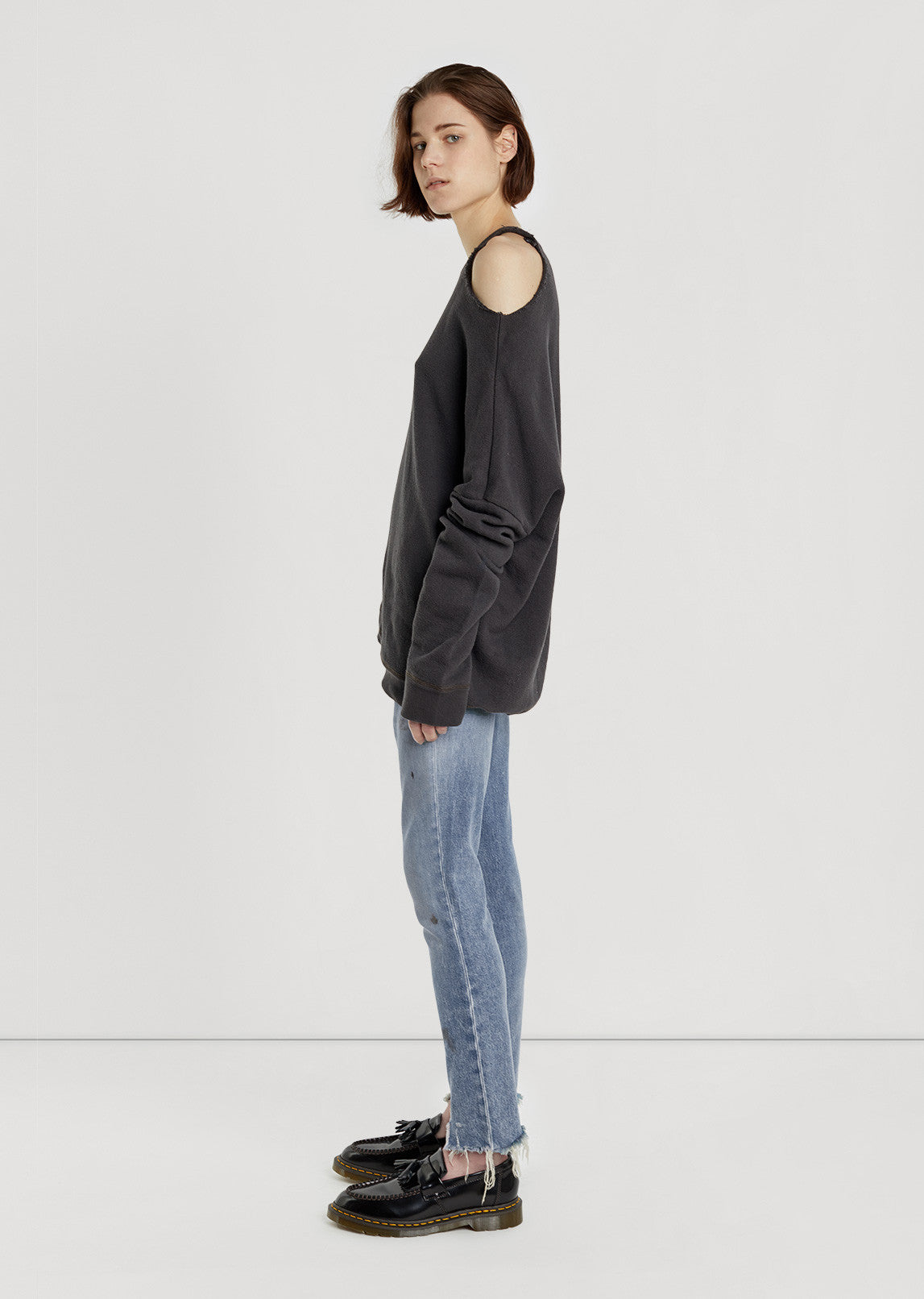 Jenny Mid Rise Skinny Jeans by R13- La Garçonne