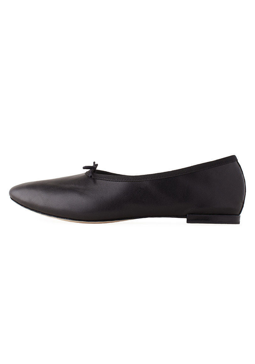 high cut ballet flats