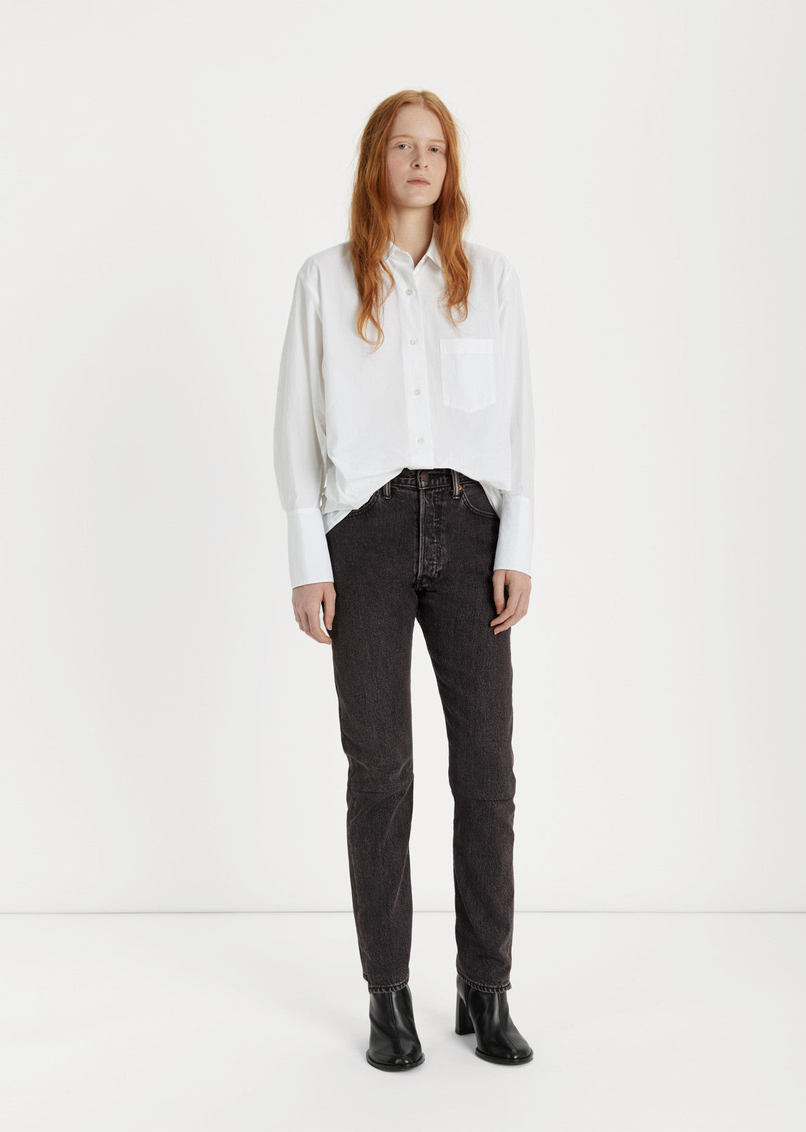 Bai Soft Poplin Shirt by Acne Studios - La Garçonne