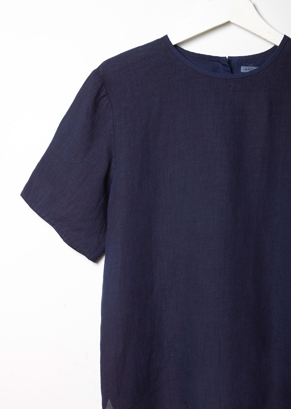 Hand Dyed Linen Top by Blue Blue Japan - La Garçonne