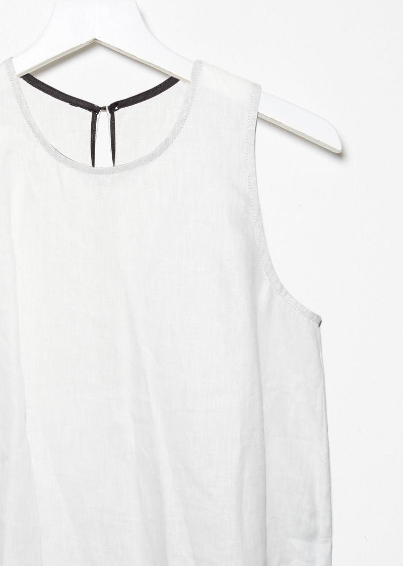 Sleeveless Linen Blouse by Le Vestiaire de Jeanne - La GarÁonne – La ...