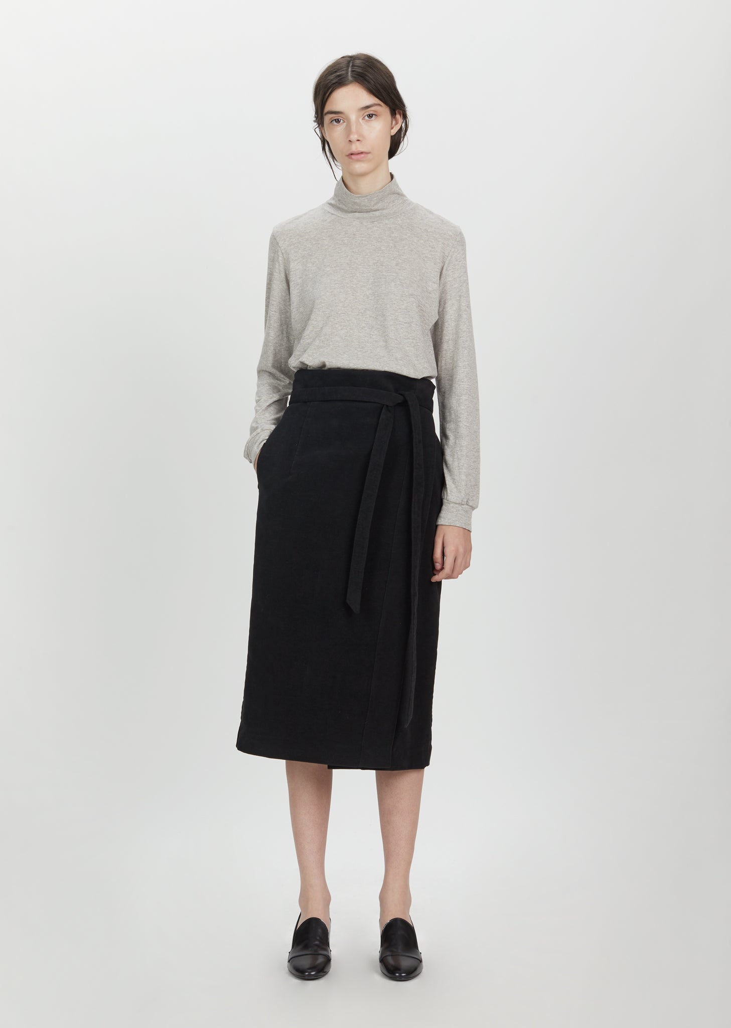 Georgia Wrap Skirt by La Garçonne Moderne- La Garçonne