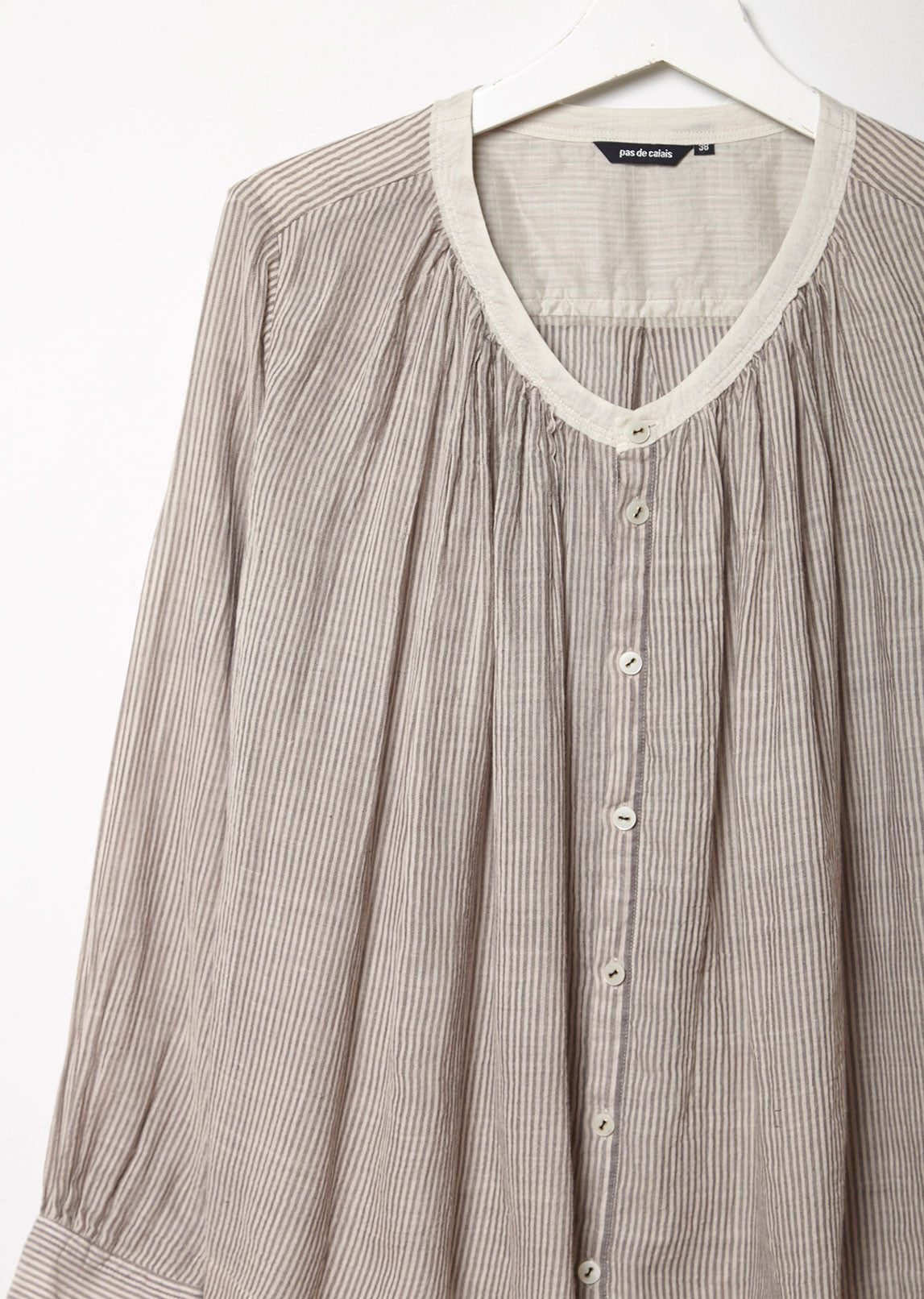 Cotton Blouse by Pas de Calais - La Garçonne