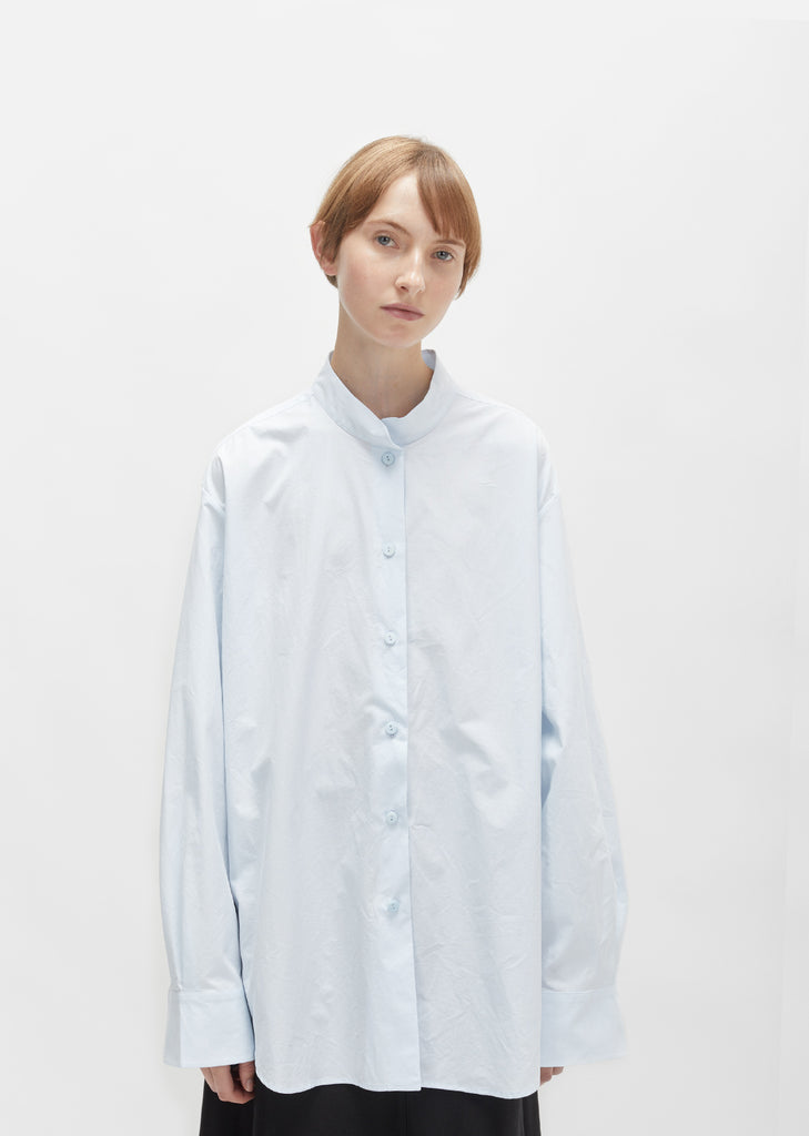 Oversize Oxford Shirt by Sara Lanzi- La Garçonne