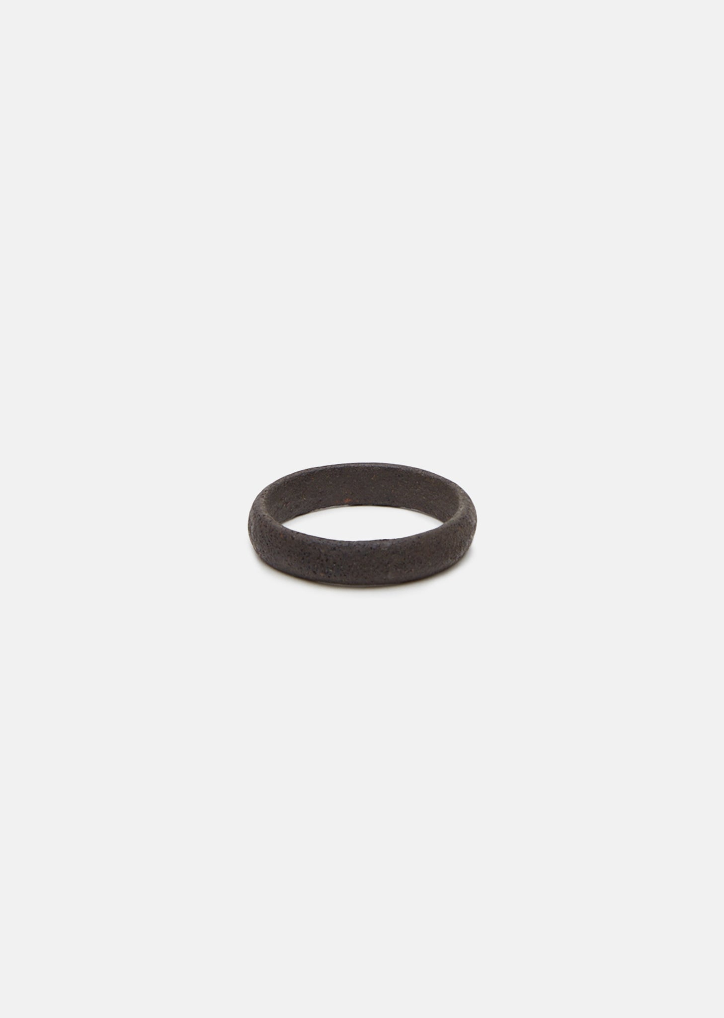 Small Wood Handmade Bangle - One Size / Black