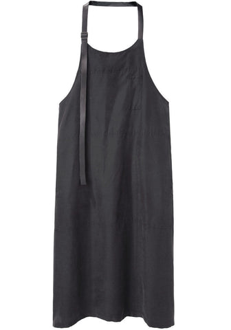 Y´s W/GABARDINE CHECK APRON DRESSS 紺 直販超特価 www.tigermedpr.com