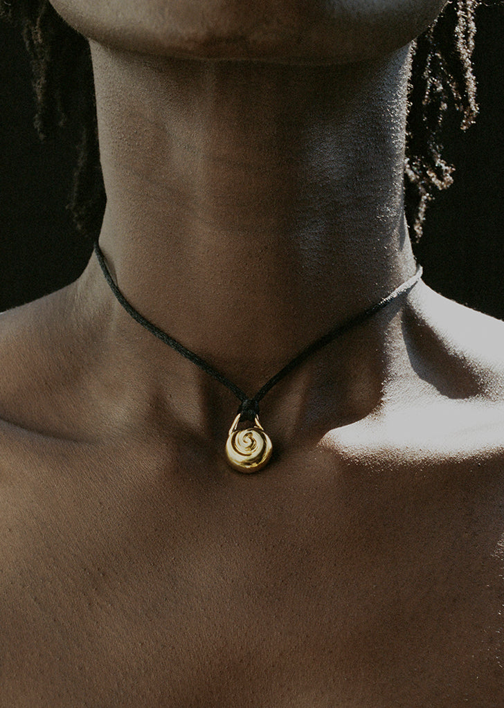 Gold Nautilus Choker - OS / 18k Gold Vermeil