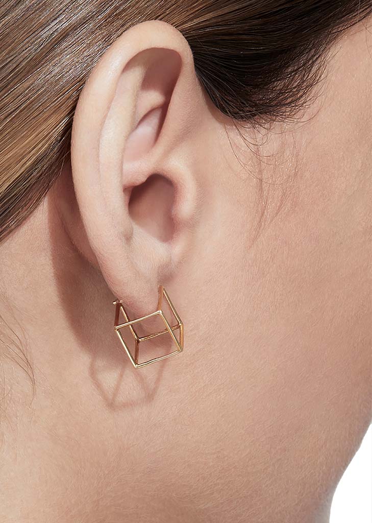 Square Earring 10