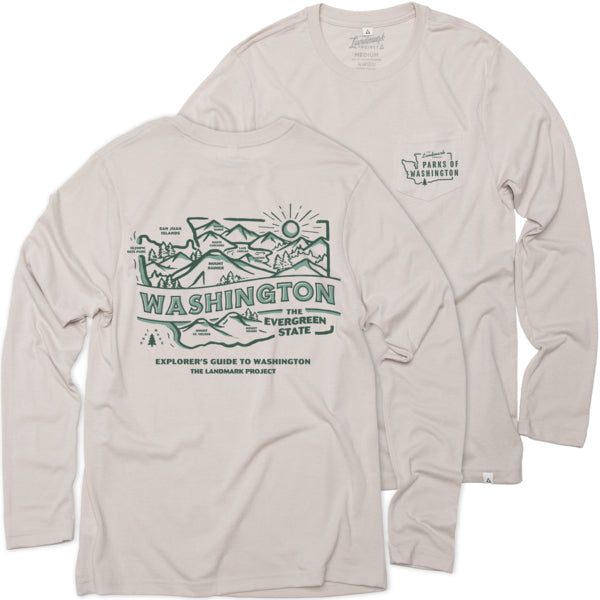 Explore Washington Pocket Tee