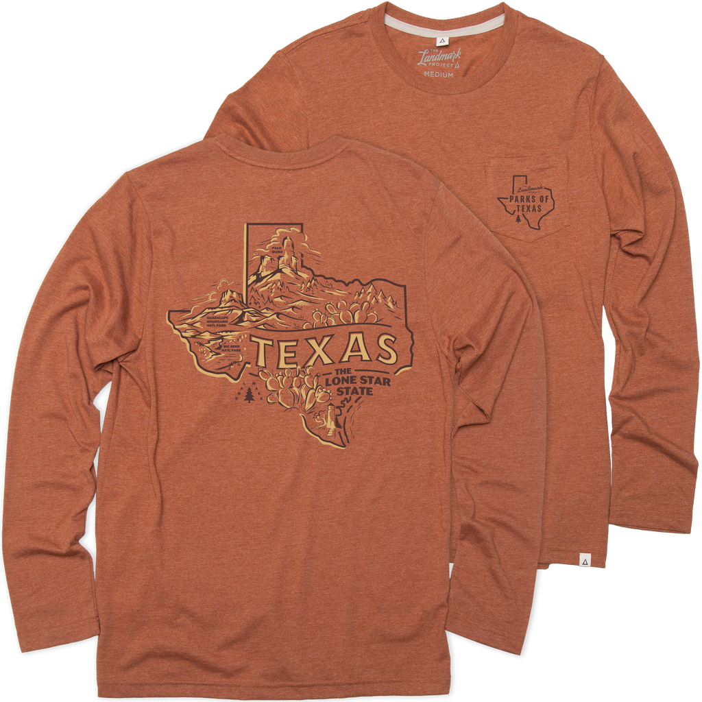 Explore Texas Pocket Tee