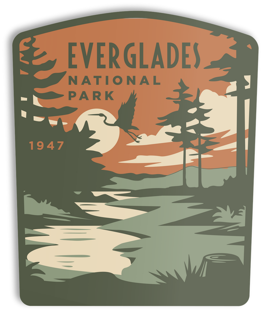 Everglades National Park Sticker