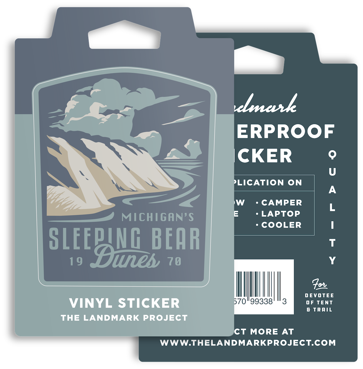 Sleeping Bear Dunes Sticker – The Landmark Project