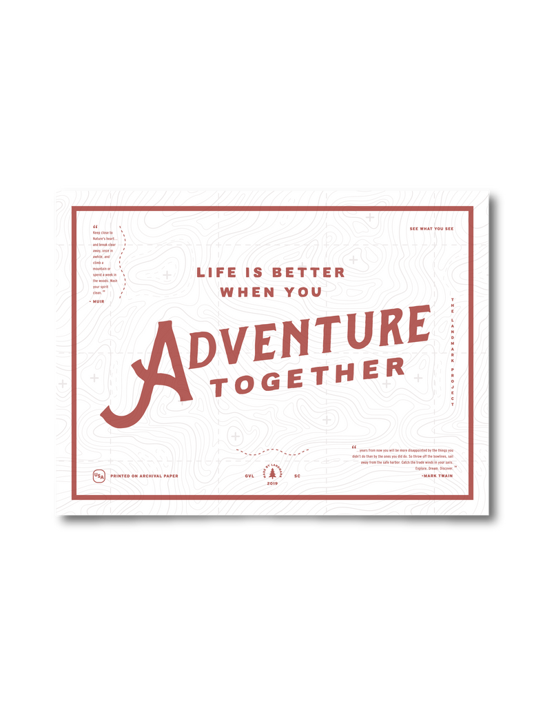 Adventure Together Poster